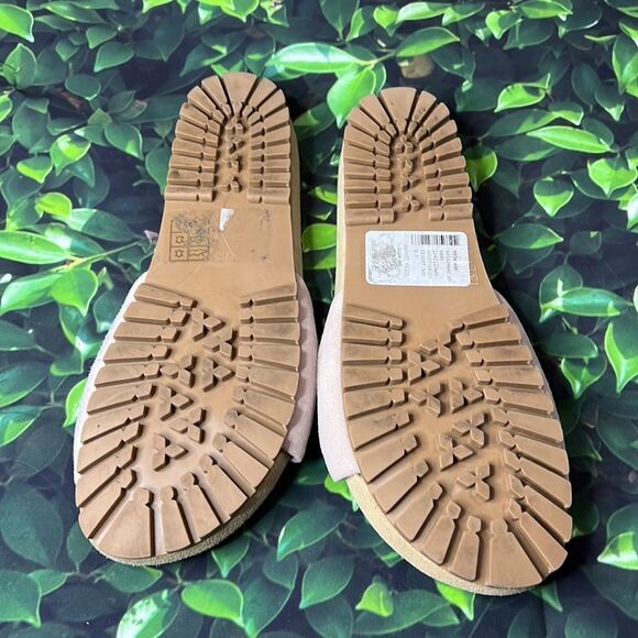 Jack Rogers pink suede slide sandals - Picture 6 of 6